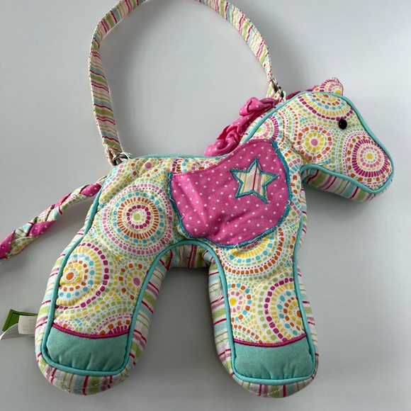 Sassy Pet Saks by Douglas Quilted Pony Purse - Picture 3 of 12